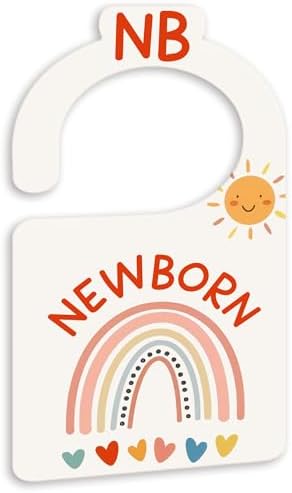 JMOST Boho Rainbow Baby Closet Dividers by JmostbabyshowerItems