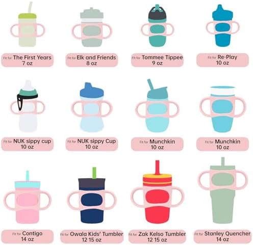 NiHome 2 Pcs Silicone Tumbler Handle - Image 2