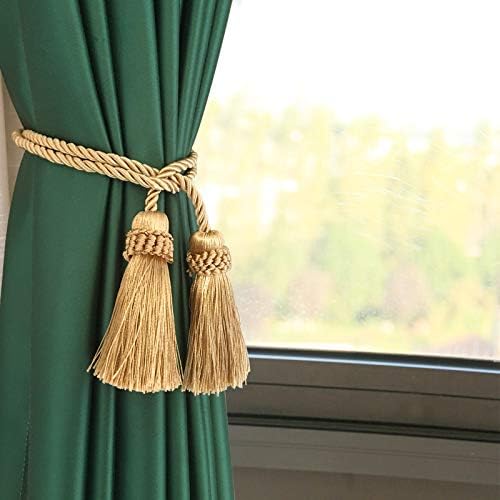 Curtain Tiebacks Handmade Curtain Holdbacks Rope - Image 4