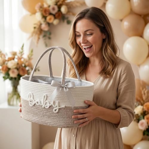 Diaper Caddy Organizer with Changeable Compartments, Newborn Essentials - Image 6