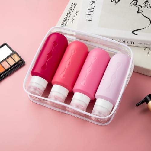 Gemice Travel Bottles for Toiletries, Tsa Approved Travel 6oz Size Containers - Image 2