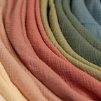 Muslin Receiving Blankets 5 Pack, Soft Swaddle Wraps - Image 5