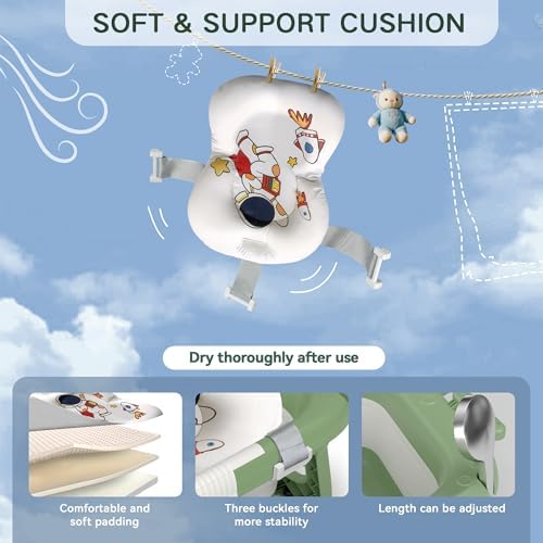 Foldable Baby Bathtub for Newborn to Toddler, Portable Baby Bath Tub for Travel - Image 5