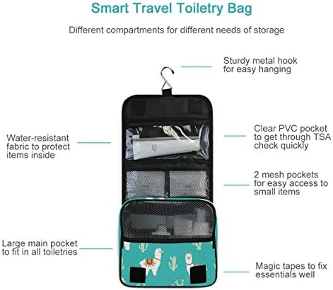 senya Hanging Travel Toiletry Bag Kit Makeup Case Cosmetics Organizer - Image 3