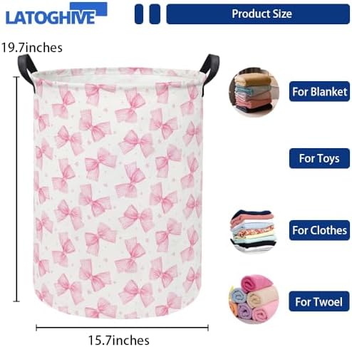 Baby Laundry Hamper kids laundry Basket Waterproof Storage Bin - Image 2