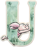 Disney Winnie the Pooh Letter U Wood Wall Decor by OpenRoadBrands