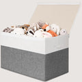 INDRESSME 122L Large Toy Storage Box, Lid & Dividers by INDRESSME
