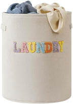 Laundry Hamper, 58L Tall Laundry Basket Clothes Hamper, Baby Nursery Hampers by INough