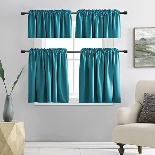 DONREN 12 Inches Long Valances for Windows - Image 5