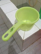 JapanBargain 3040, Japanese Plastic Water Ladle Bath Ladle Dipper Green Color - Image 5