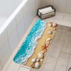 LNOND Summer Beach Bathtub Mat Non Slip, 40 X 16 Inch Tub Mat - Image 7
