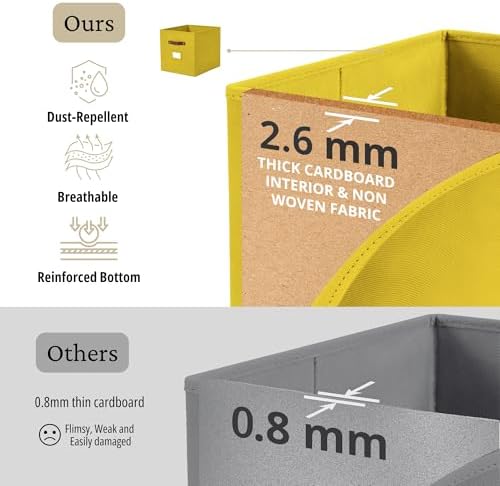 DECOMOMO Storage Bins, Cube Storage Bin - Image 5
