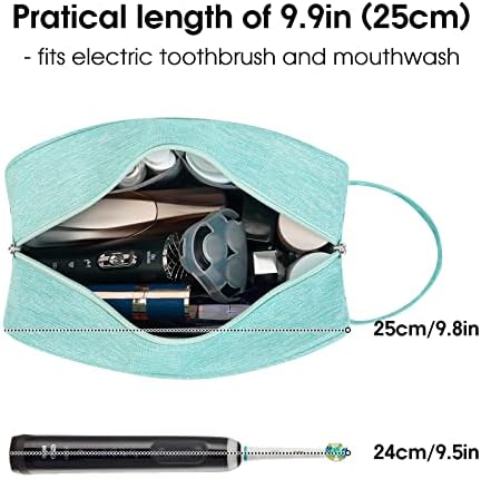 Narwey Travel Toiletry Bag for Women, Dopp Kit Men, Medicine Bag - Image 2