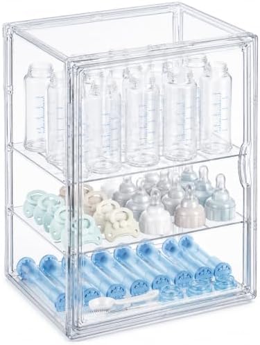 New Clear Acrylic Baby Bottle Storage Organizer by Unknown