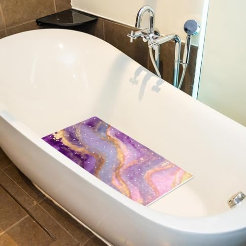 Non Slip Shower Mat Bathtub Mat 15.1x26.8 Inch, Quick Dry Bath Mat - Image 5