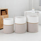 Laundry Basket Hamper Tall Rope Storage Woven - Image 5