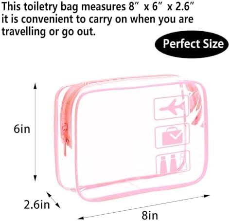 TSA Approved Toiletry Bag 3 Pack - Image 2