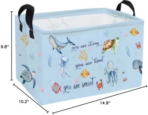 Essme Rectangular Ocean Basket, Kids Baskets Empty - Image 2