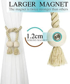 Magnetic Curtain Tiebacks Decorative Tie Back Drapes Holdbacks Nieffeiy - Image 3