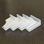 Silicone Clear Corner Protector Baby Proofing Single-Side Adhesive - Image 5