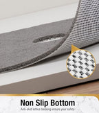 HITSLAM Shower Mat, 24 x 24inch Non Slip Bath Mat - Image 3