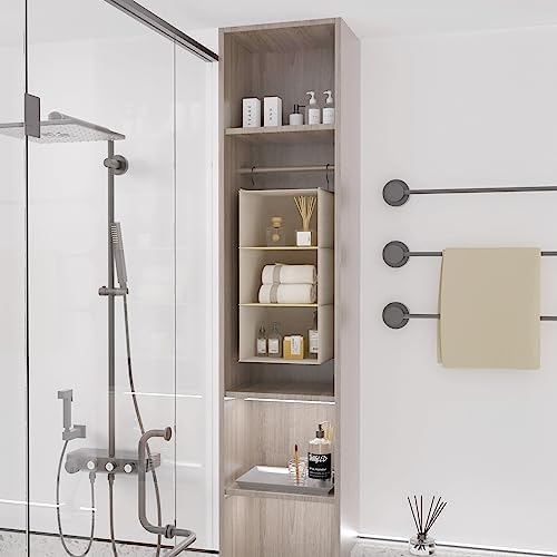 Hanging Closet Organizer 3-Tier, Oxford Wardrobe Storage - Image 6