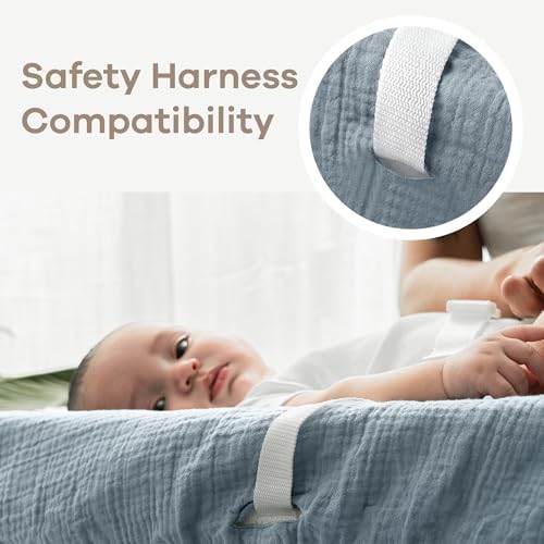 Comfy Cubs Muslin Fitted Changing Pad Cover - Image 3