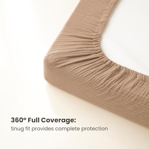 Konssy 2 Pack Muslin Changing Pad Covers - Image 5
