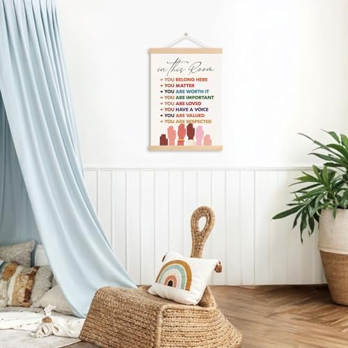 DNEULYR Inspirational Wall Decor, in This Room You Belong Here Inspirational - Image 3