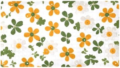 Bathtub Mat Non Slip 26.8x15.1 Inch, Daisies Floral Shower Mat by Anna+Cowper