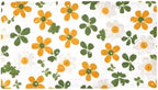 Bathtub Mat Non Slip 26.8x15.1 Inch, Daisies Floral Shower Mat by Anna+Cowper