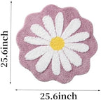 Cute Bath Mat, Water Absorption Non Slip Mat, Soft Machine Wash Rug Mat - Image 2