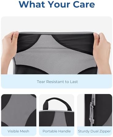 Bagsmart Compression Packing Cubes, Travel Bag Cruise Ship Essentials - Image 6