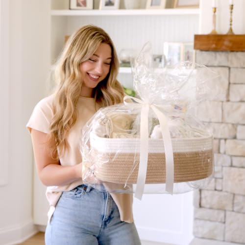 Woven Rope Baskets for Organizing, 3 Pack, 15.5 x 11 x 5.5" Storage Bins - Image 3