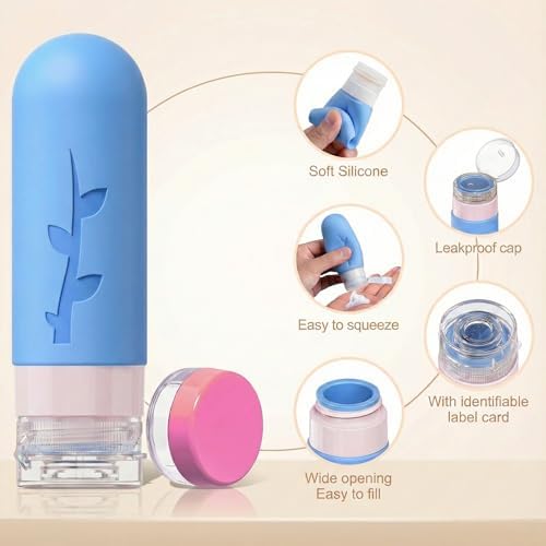 DEPOZA 16-Pack Travel Bottles for Toiletries - Image 3