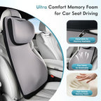 FLORICH Memory Foam Lumbar Support and Headrest Pillow - Image 4