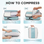OlarHike 10 Set Compression Packing Cubes - Image 3