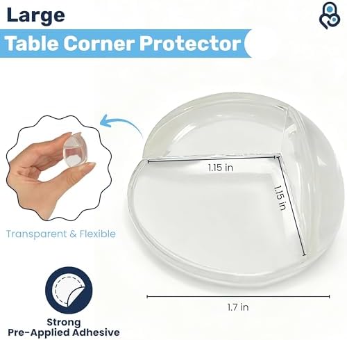Baby Proof Me 12 Large Table Corner Protectors - Image 2