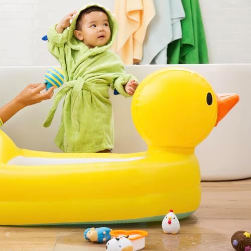 Munchkin Duck Inflatable Baby Bathtub - Image 5