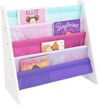 Humble Crew Kids Bookshelf, Montessori Front Facing Toddler Bookcase 4 Tier by HumbleCrew