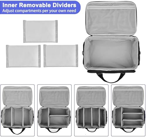 LEFOR·Z Home Health Nurse Bag Medical Bag Empty First Aid Storage - Image 2