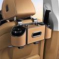 Back Seat Car Organizer, 4 in 1 Multifunctional Car Back Seat Storage Box by Joezhe