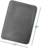 Clara Clark Bathroom Rugs, Velvet Memory Foam Bath Mat, Machine Washable Bath - Image 3