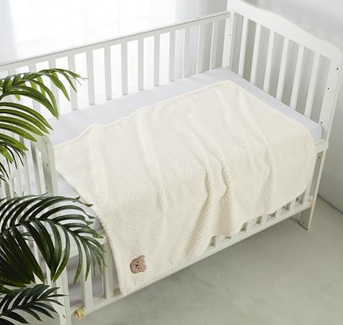 CREVENT 30''X40'' Cute Cozy Fluffy Warm Baby Blanket - Image 3