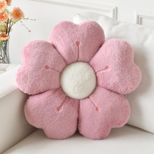 Flower Pillow, Cute Daisy Decorative Throw Pillows, 19.6 Inches by Ddliury