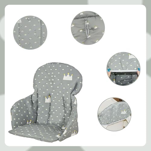 for IKEA High Chair Cushion, Cotton Non-Slip - Image 5