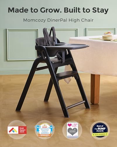Momcozy 5-in-1 Wooden High Chair - Image 2