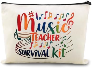 Music Teacher Survival Kit Makeup Storage Bag by Sudaporn