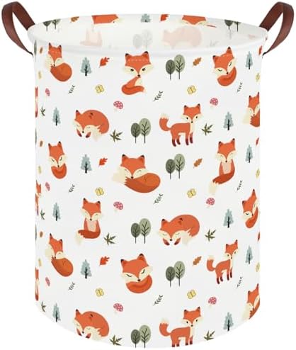 Fox hamper, Waterproof foldable kids laundry basket, Toy basket, Clothes by FXOCSHE