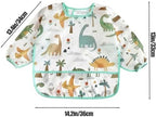 PandaEar 5 Pack Baby Long Sleeve Bibs| Waterproof Full Sleeve Bib - Image 3